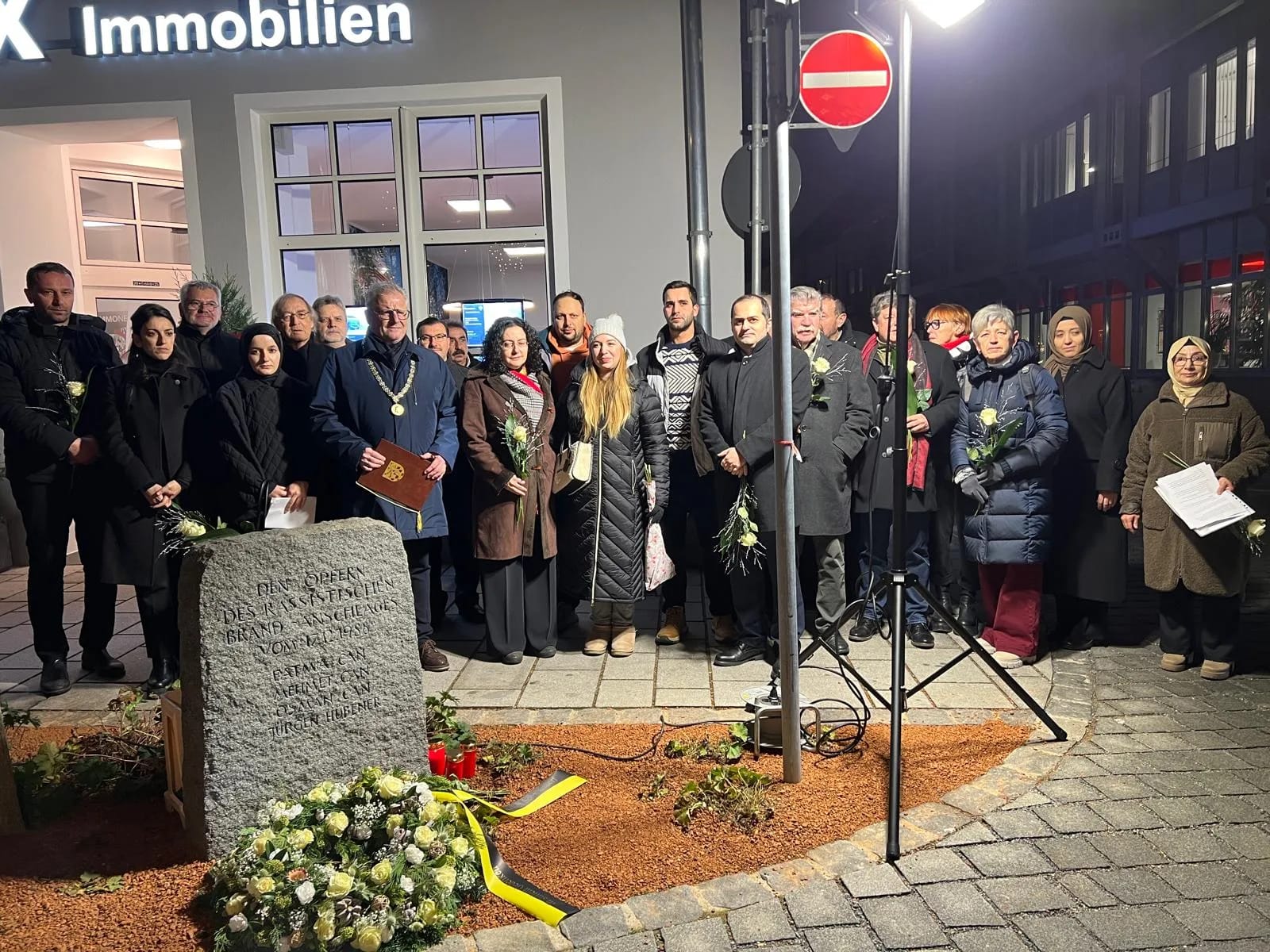 Nürnberg Çalışma ve Sosyal Güvenlik Ataşeliğimiz, Almanya’daki Irkçı Terör Saldırısında Yaşamını Yitirenler İçin Düzenlenen Anma Törenine Katıldı