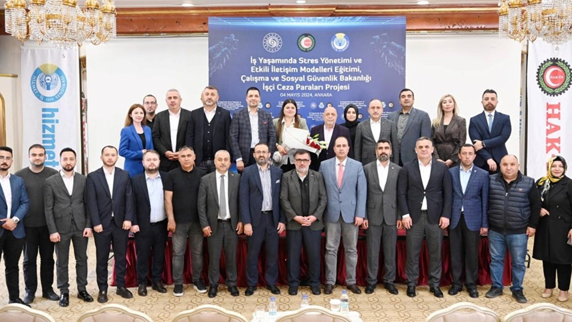 Bakanlığımız İle Hak-İş’in Birlikte Düzenlediği Proje İle 4 İlde 160 İşçiye Eğitim Verilmesi Hedefleniyor