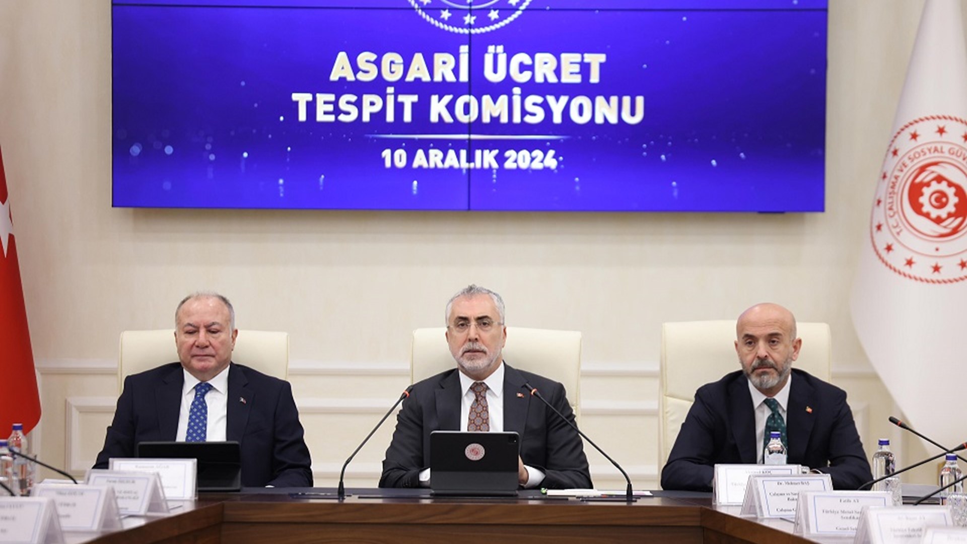 Asgari Ücret Tespit Komisyonu İlk Toplantısını Yaptı