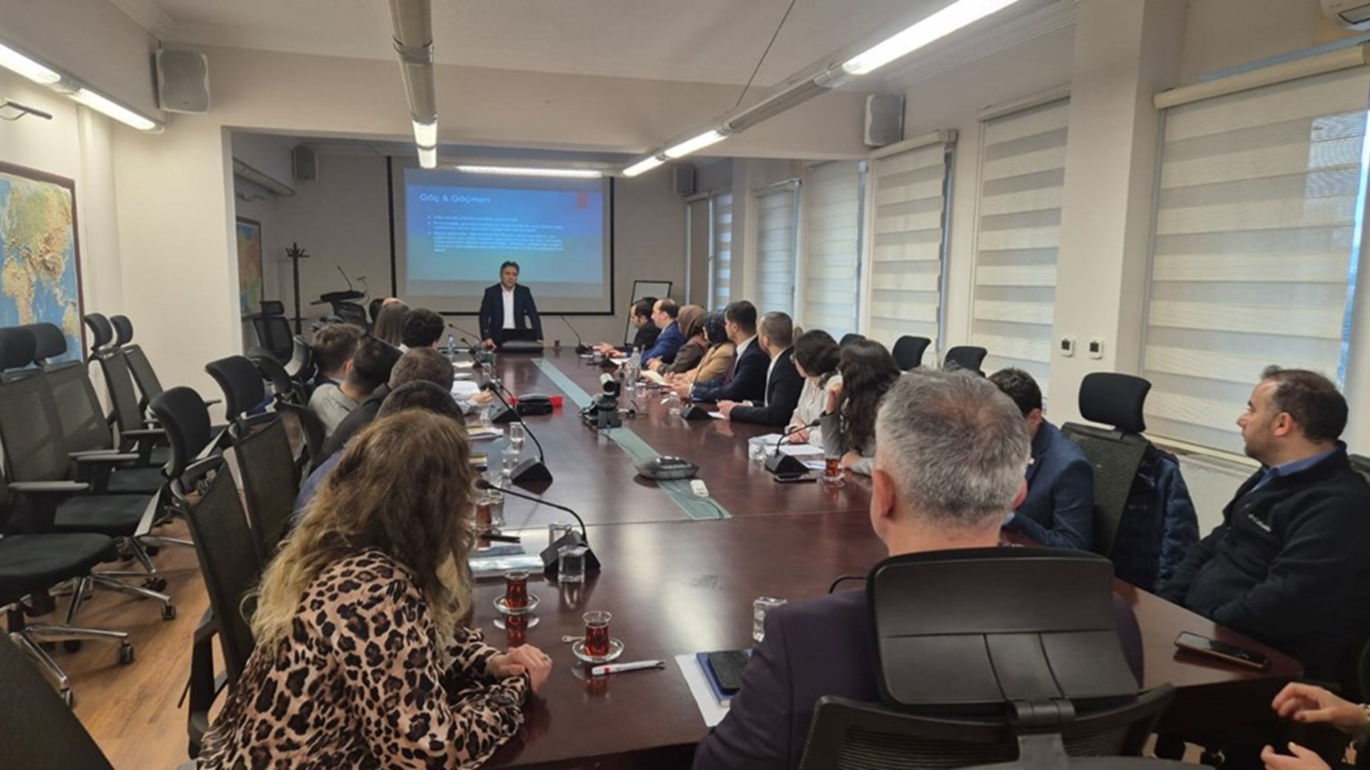 A training program titled “Migration Agenda and Trends across the Globe and in Türkiye; Migrant Worker and Workforce Mobility around the World; Workforce Mobility between Türkiye and European Countries and Agreements (From 1960 Onwards)” was organised for our experts and assistant experts by the Department of Training of our Directorate General.