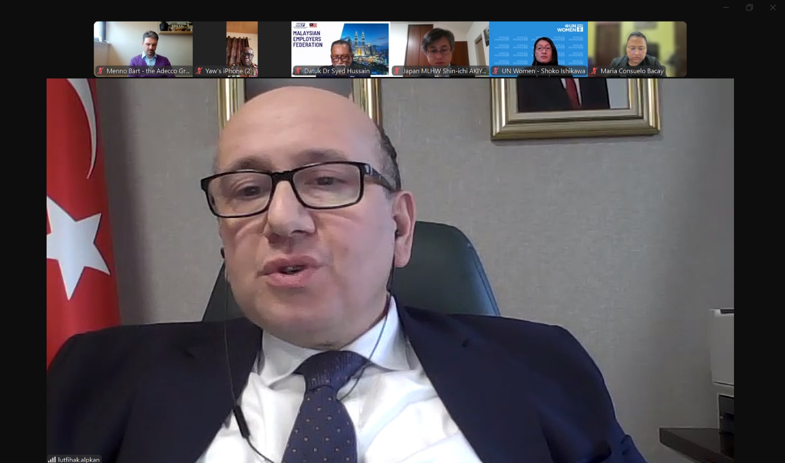 The 2nd Coordination Group Meeting of the Global Social Justice Coalition, of which Turkey is one of the 12 member governments, was held virtually. The Coalition's priority fields of intervention, such as communication and advocacy strategies, information production and sharing, and thematic areas, were discussed in detail by the Coordination Group members at the meeting.