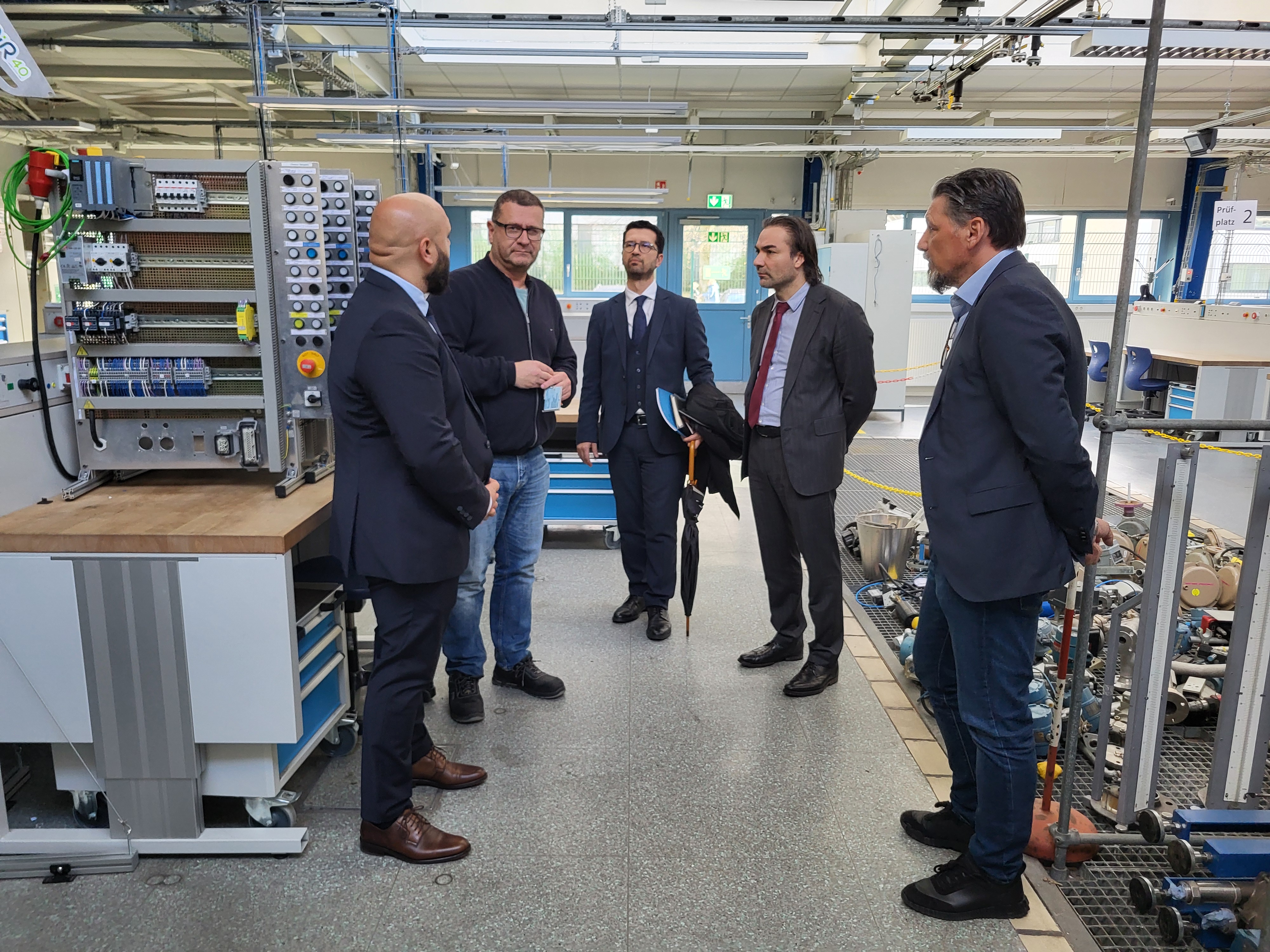 Köln Çalışma ve Sosyal Güvenlik Ataşeliğimiz, Chempark Yöneticileri ile Görüştü