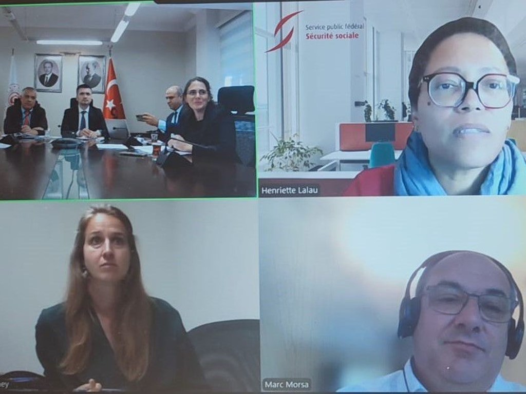 Online Meeting on the Amendment of Administrative Agreement between Our Country and Belgium