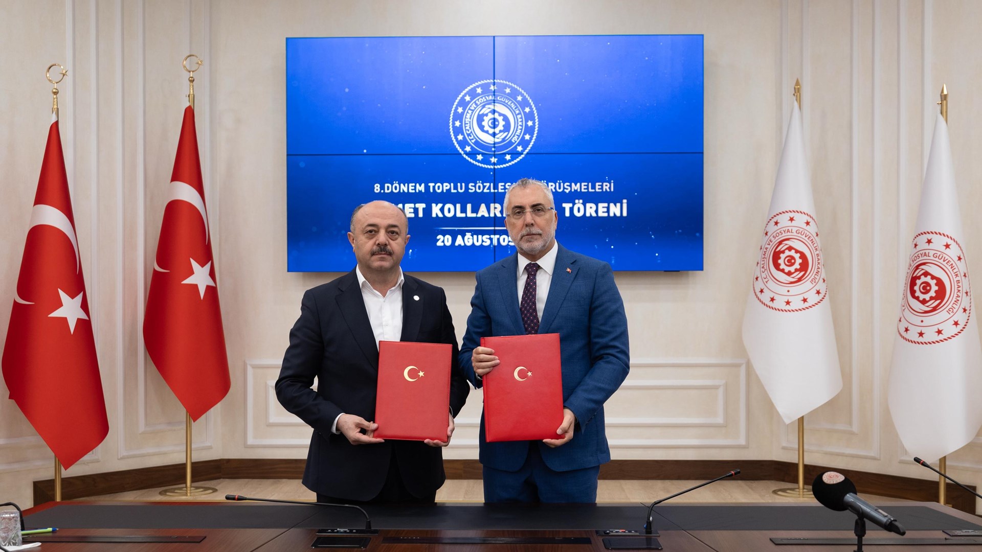 8. Dönem Toplu Sözleşme’de Hizmet Kollarına Yönelik Mali Ve Sosyal Haklarda Mutabakata Varıldı