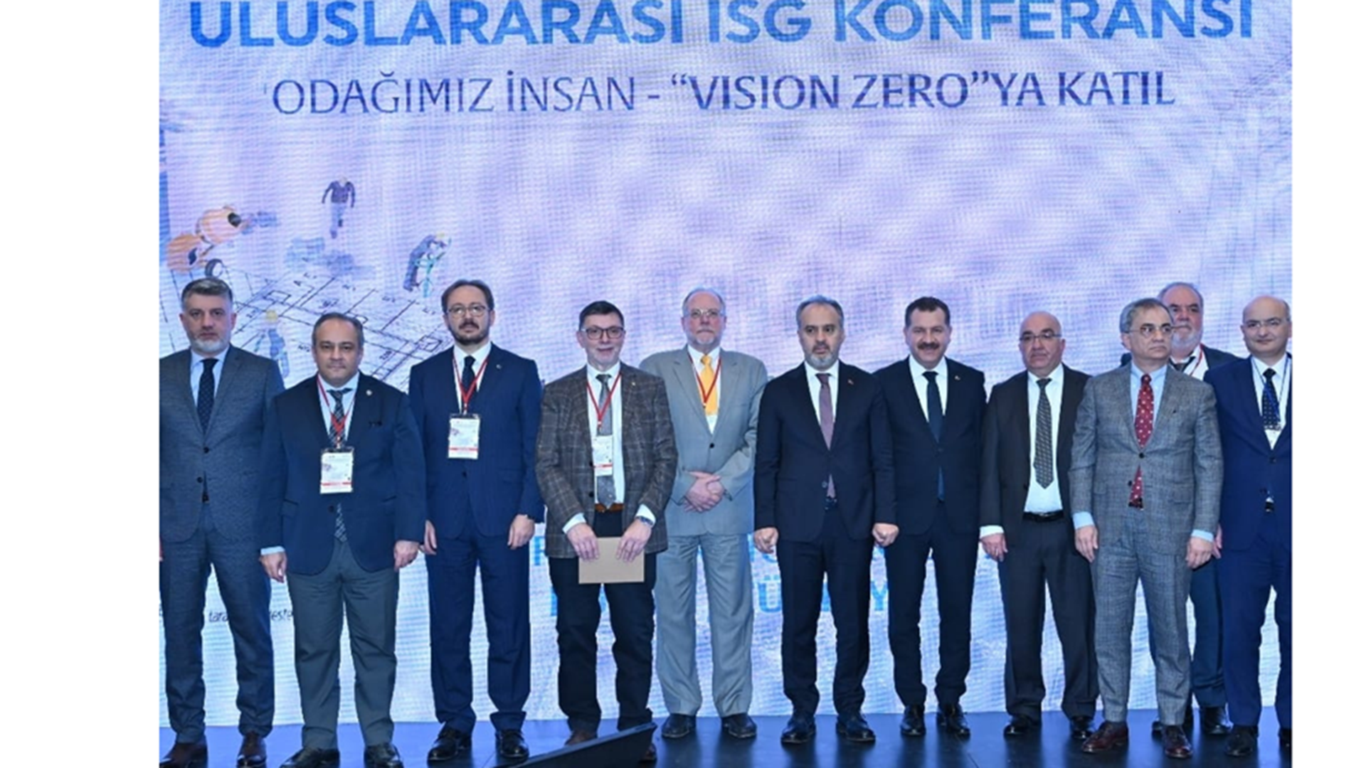 Uluslararası İSG Konferansı, “Hedef Sıfır İş Kazası- Odağımız İnsan” temasıyla yapıldı.