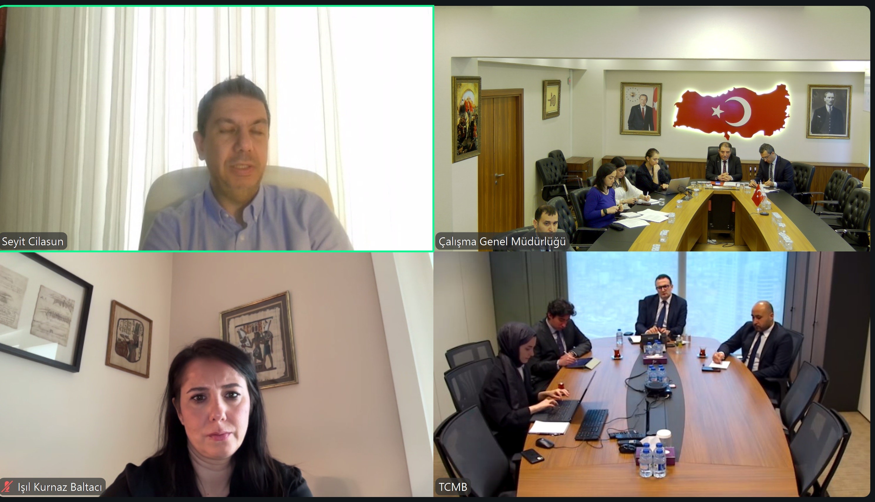 Merkez Bankası ile “Ulusal Adil Geçiş Stratejisi” İçin İş Birliği Toplantısı Düzenlendi