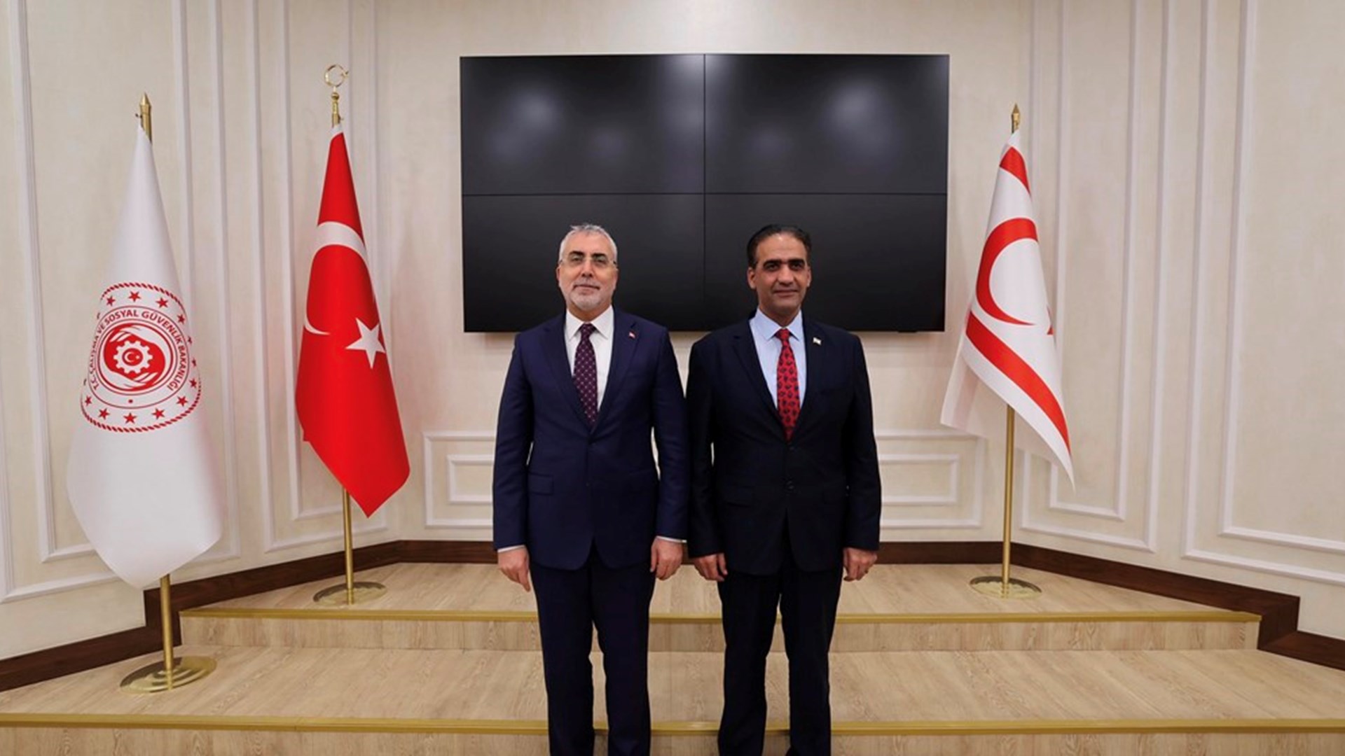 Within the framework of the ‘International Conference on Labour Life and Social Protection in Turkic States’ to be organised by the Ministry of Labour and Social Security, a High Level Consultation Meeting on Labour Life and Social Protection in Turkic States was held under the chairmanship of Minister of Labour and Social Security Prof. Dr. Vedat Işıkhan.