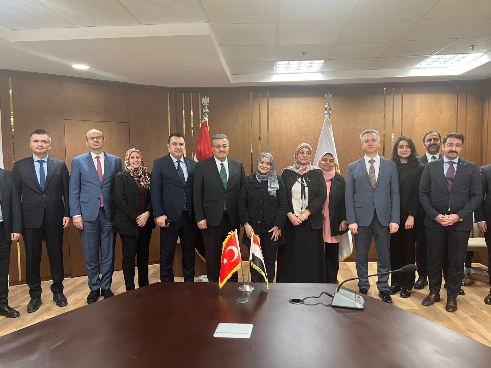 Deputy Minister Faruk ÖZÇELİK was Received by Mohammed Abdul Aziz CEBRAN, Minister of Labour of the Arab Republic of Egypt