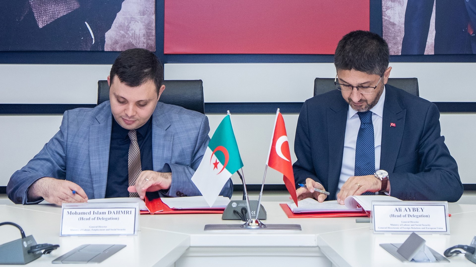 The third round of negotiations for the signing of a Social Security Agreement between our country and Algeria was held in Ankara between 24–26 June 2025.
