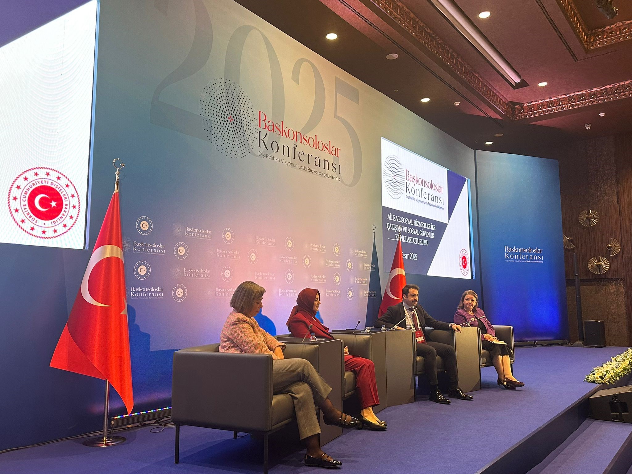 Genel Müdürlüğümüz "Dış Politika Vizyonumuzda Başkonsolosluklarımız" Temasında Düzenlenen 1. Başkonsoloslar Konferansı'na Katılım Sağladı