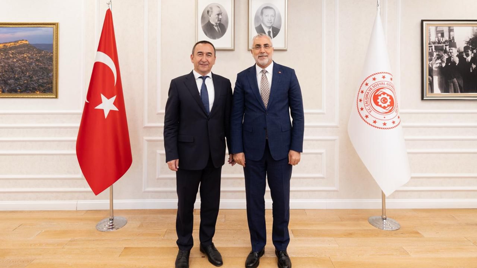 Our Esteemed Minister Received the Ambassadors of Uzbekistan, Vietnam, and Kuwait in Ankara.