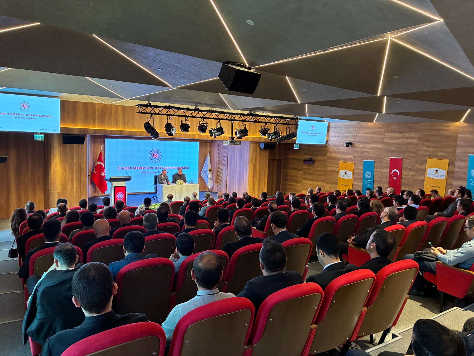 İstanbul Rehberlik ve Teftiş Grup Başkanlığı Müfettişleri ile Toplantı