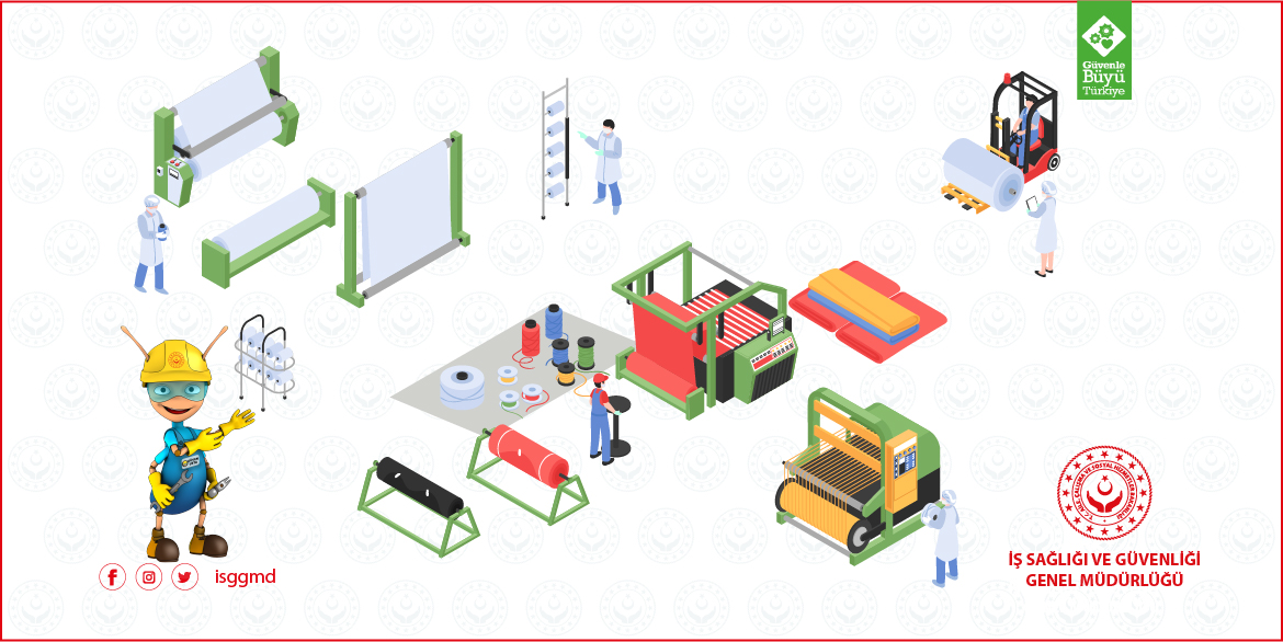 Tekstil Sektöründe Yeni Tip Koronavirüs ile Etkin Mücadele Kapsamında Dikkat Edilecek Hususların Yer Aldığı Doküman ve Kontrol Listesi Yayımlandı.