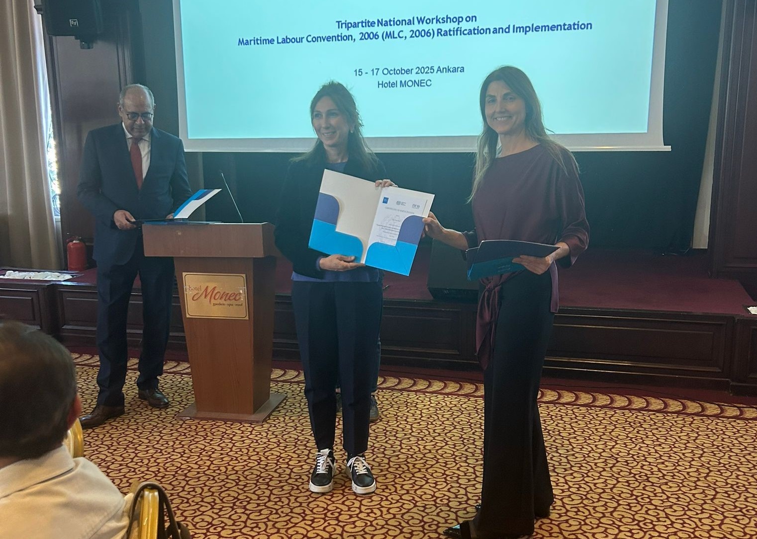 Genel Müdürlüğümüz “Denizcilik Çalışma Sözleşmesi (MLC, 2006)” Konulu Üçlü Ulusal Çalıştaya Katıldı