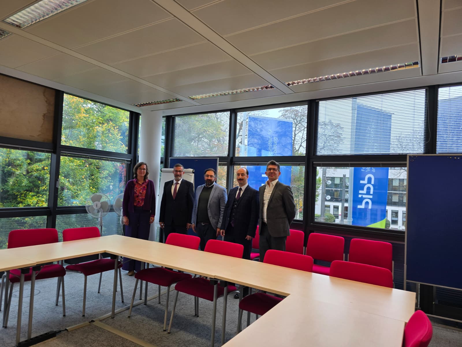 Almanya ile Mesleki Kalifikasyon ve Aktif İşgücü Hizmetleri Alanlarında İş Birliği Ziyaretleri Gerçekleştirildi