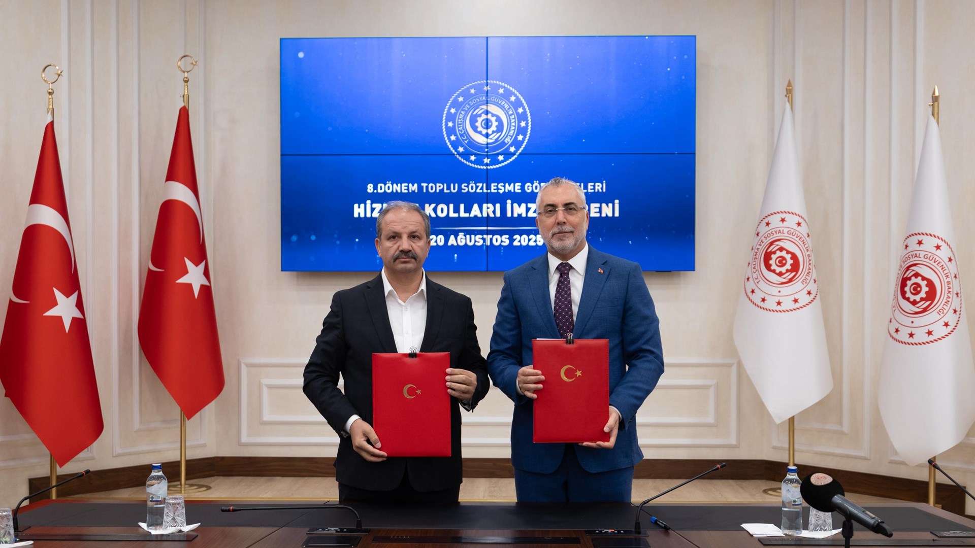 8. Dönem Toplu Sözleşme’de Hizmet Kollarına Yönelik Mali Ve Sosyal Haklarda Mutabakata Varıldı