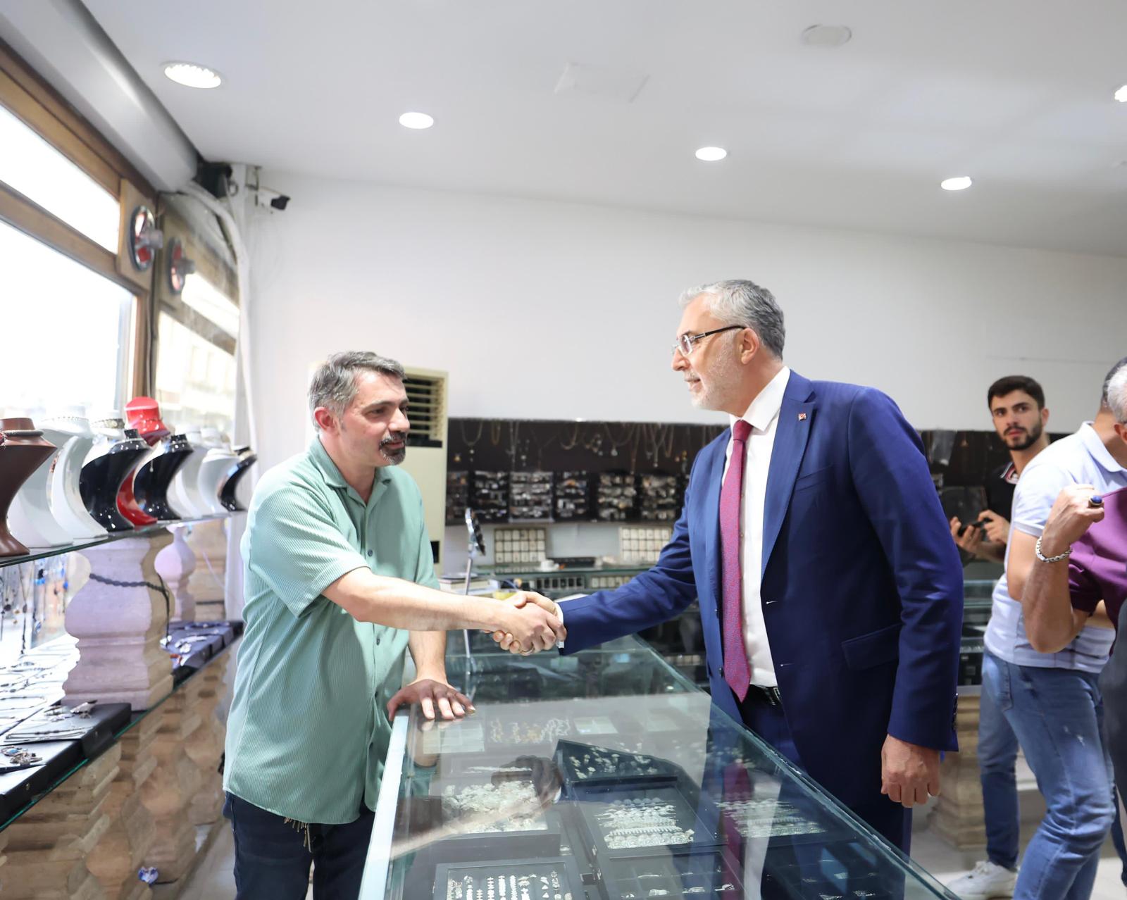 Bakan Işıkhan, Mardin’de Temaslarda Bulundu