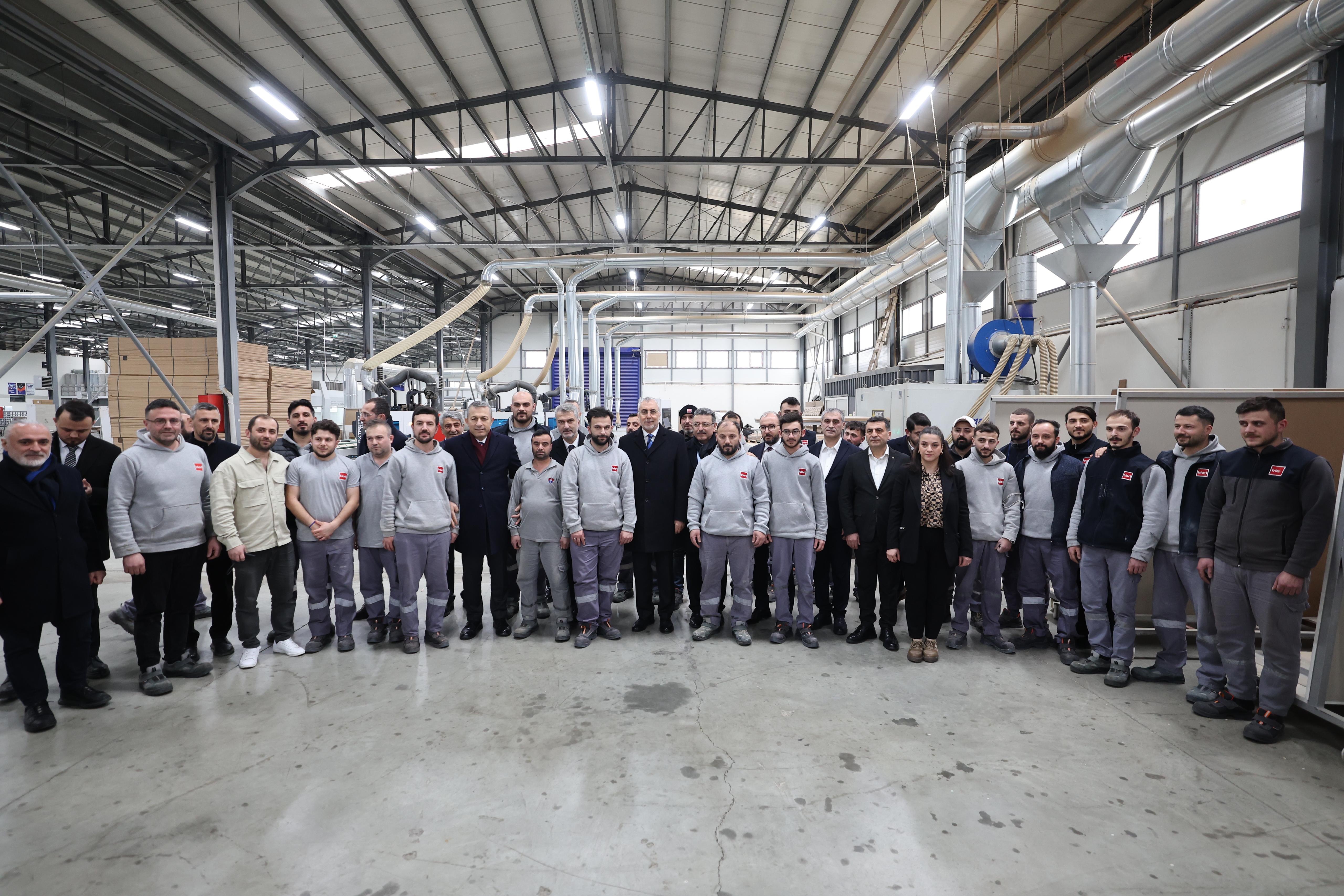 Bakan Işıkhan, Trabzon’da Ziyaretlerde Bulundu