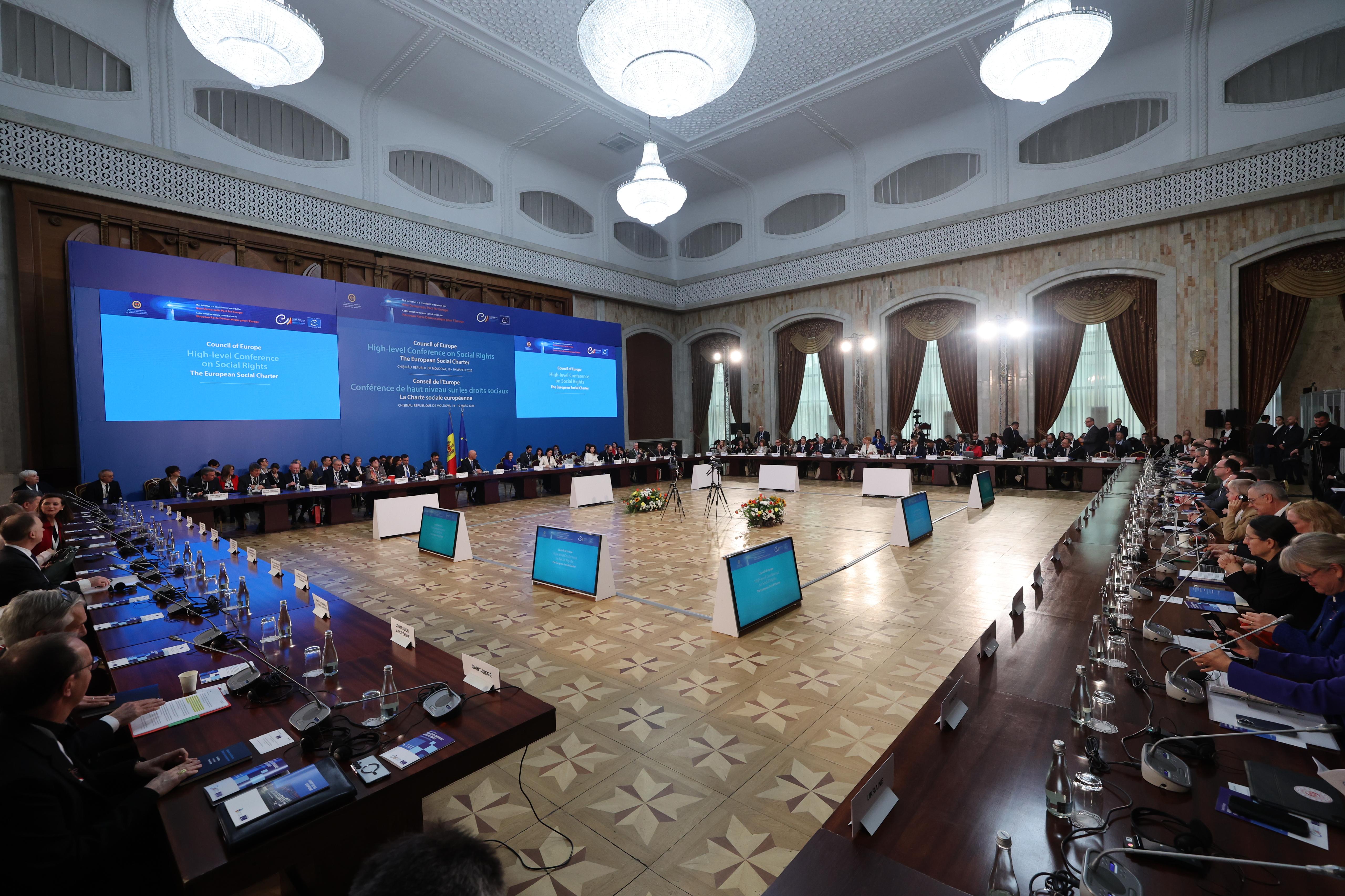 Bakan Işıkhan, Moldova’da Avrupa Konseyi Sosyal Haklara İlişkin Yüksek Düzeyli Konferansı’na Katıldı