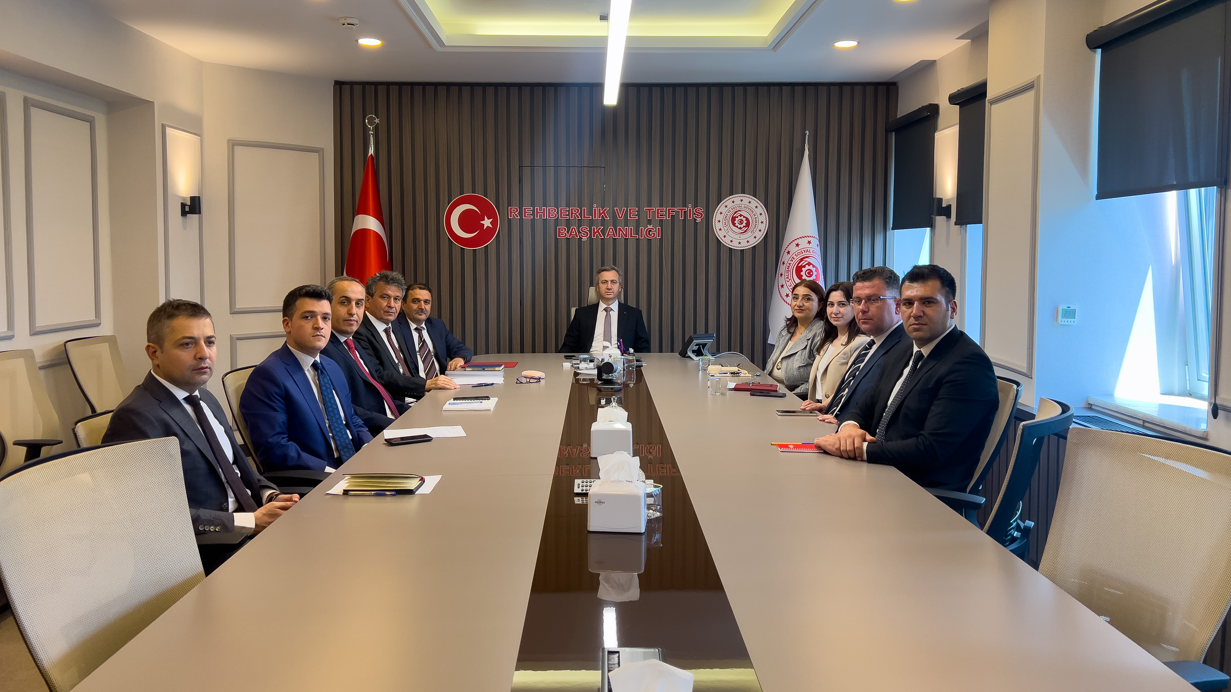 Programlı idari teftiş faaliyetlerine yönelik hazırlık ve koordinasyon toplantıları, 25 Temmuz ve 31 Temmuz 2025 tarihlerinde gerçekleştirildi.