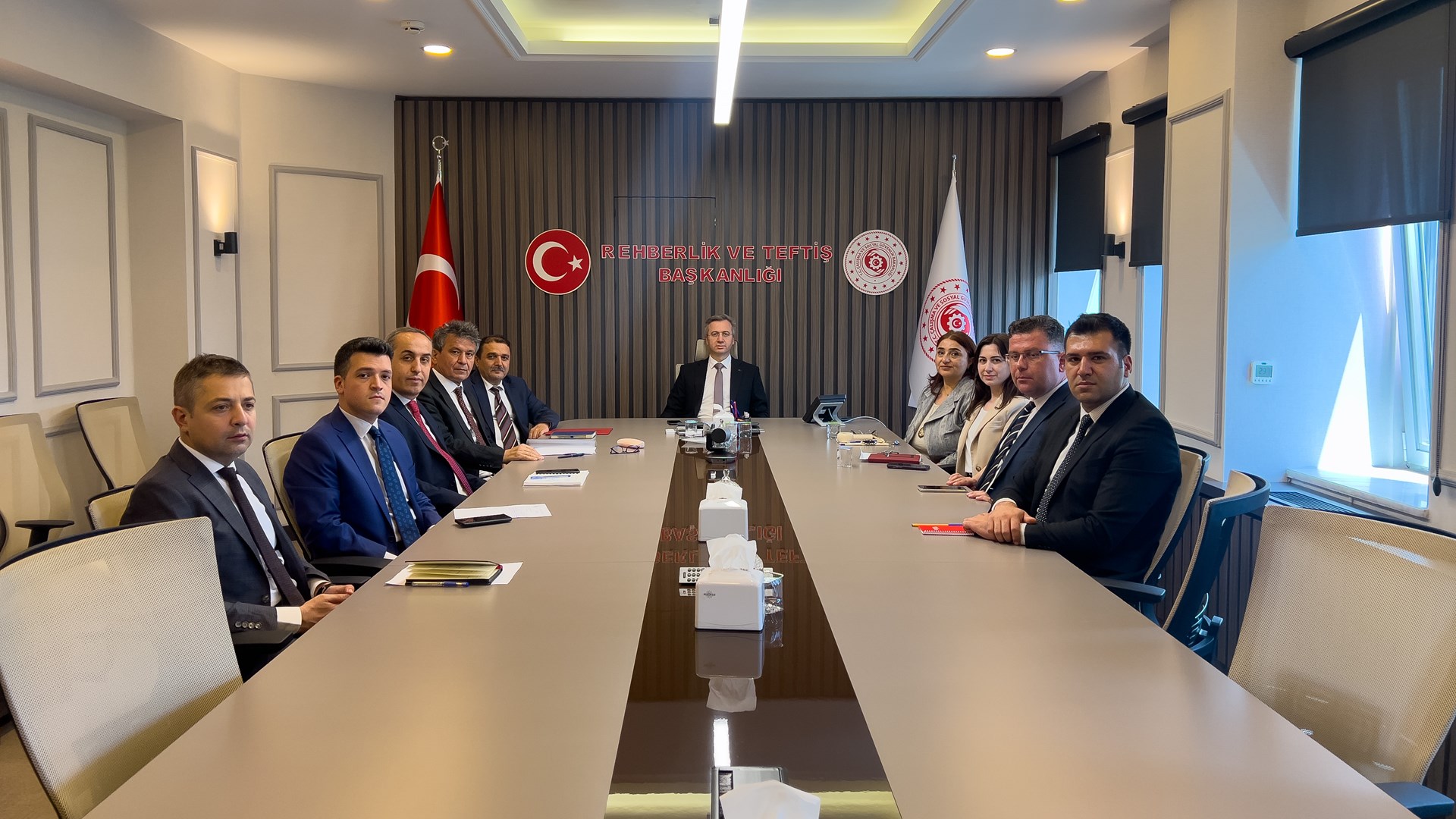 Programlı idari teftiş faaliyetlerine yönelik hazırlık ve koordinasyon toplantıları, 25 Temmuz ve 31 Temmuz 2025 tarihlerinde gerçekleştirildi.