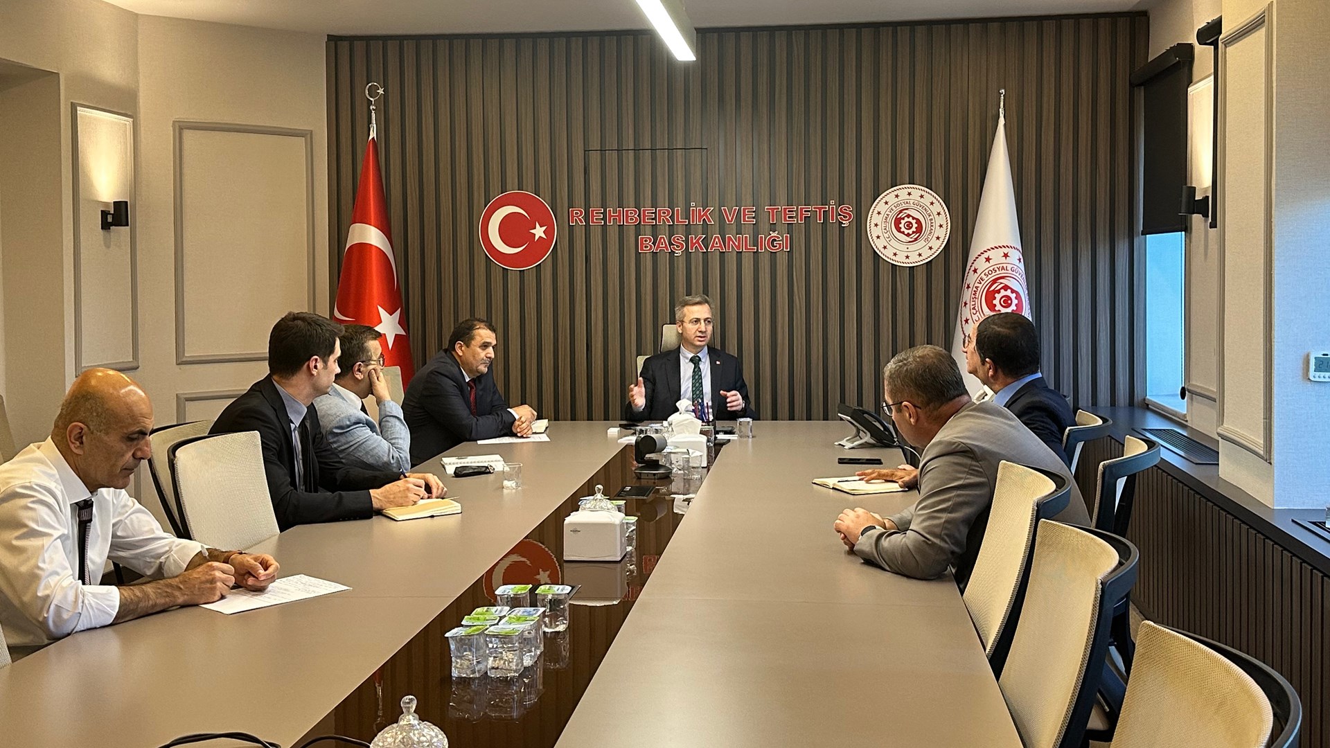 Programlı idari teftiş faaliyetlerine yönelik hazırlık ve koordinasyon toplantıları, 25 Temmuz ve 31 Temmuz 2025 tarihlerinde gerçekleştirildi.