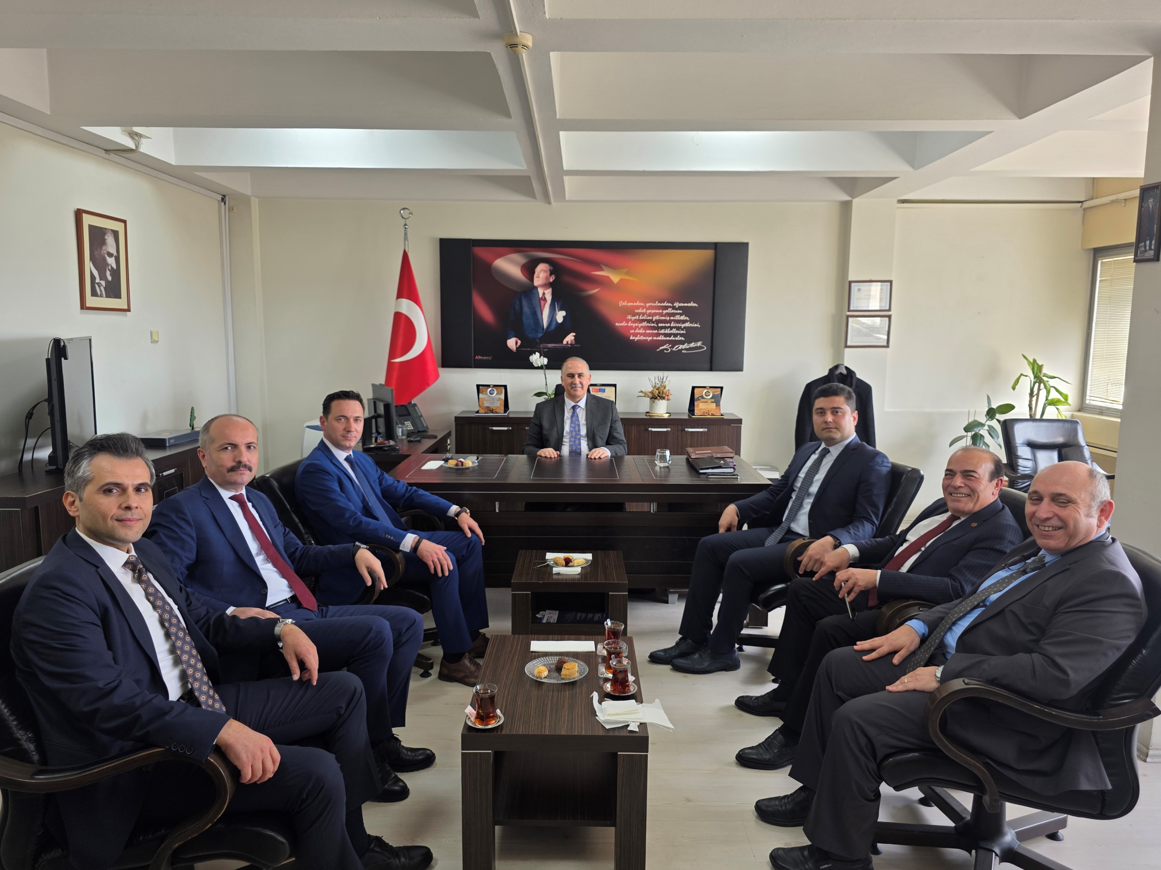 İzmir Rehberlik ve Teftiş Grup Başkanlığı Yöneticileri Ziyareti