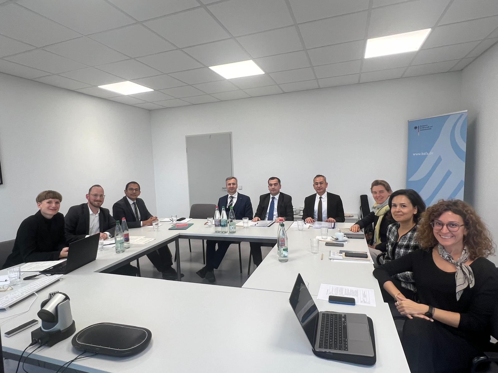 Almanya'ya çalışma ziyareti gerçekleştirildi.