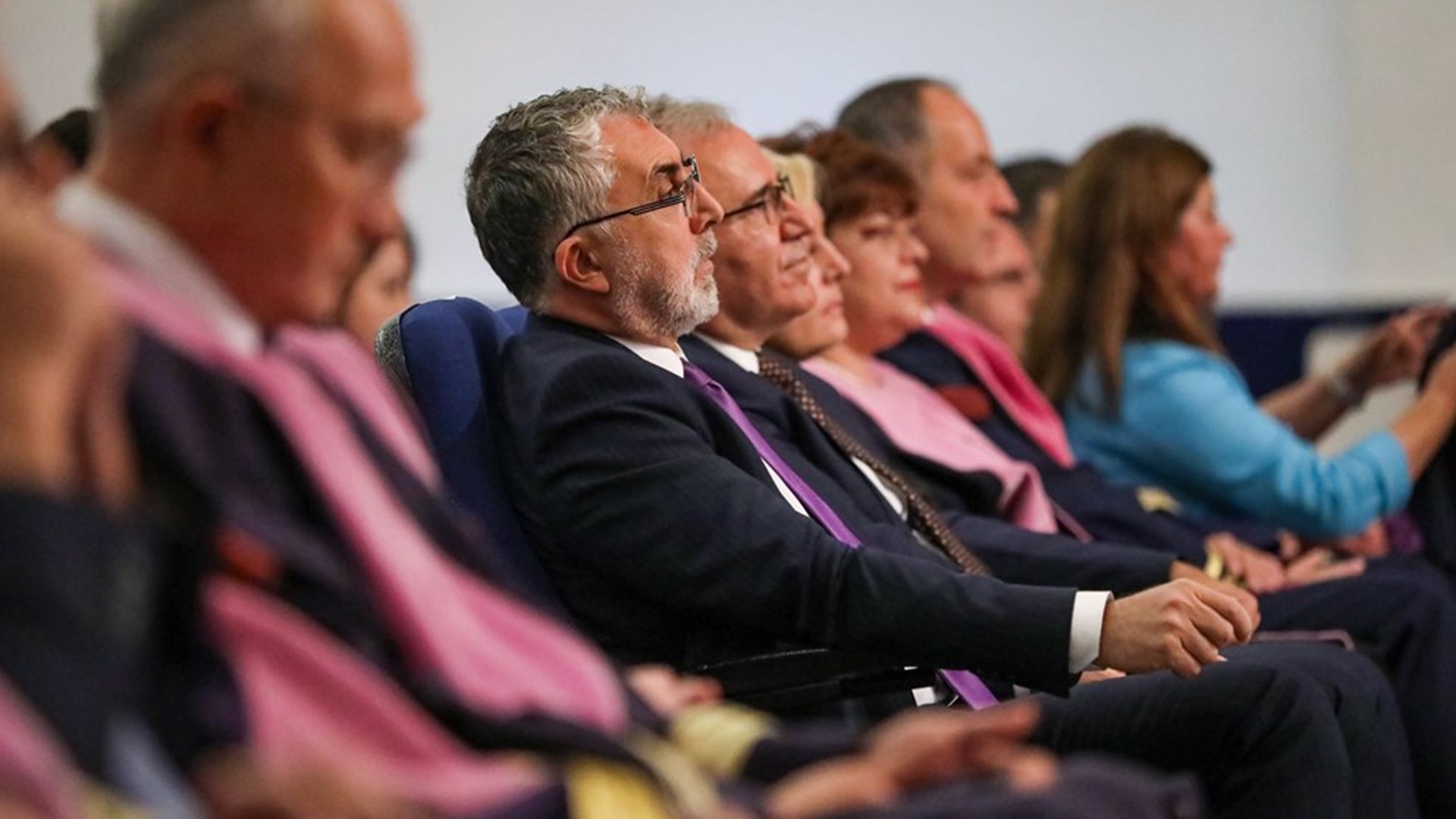 Çalışma ve Sosyal Güvenlik Bakanı Prof. Dr.  Vedat Işıkhan, mezunu ve mensubu olduğu Hacettepe Üniversitesi’nin 2023-2024 Akademik Yılı Açılış ve Profesörlük Takdim Töreni’ne iştirak etti.