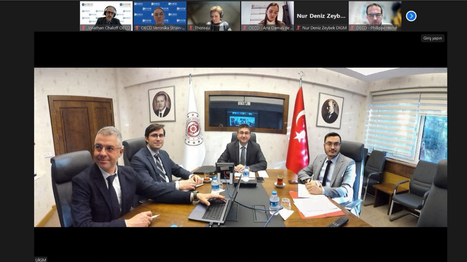 OECD Uluslararası Göç Bölümü ile İstişare Toplantısı Gerçekleştirildi