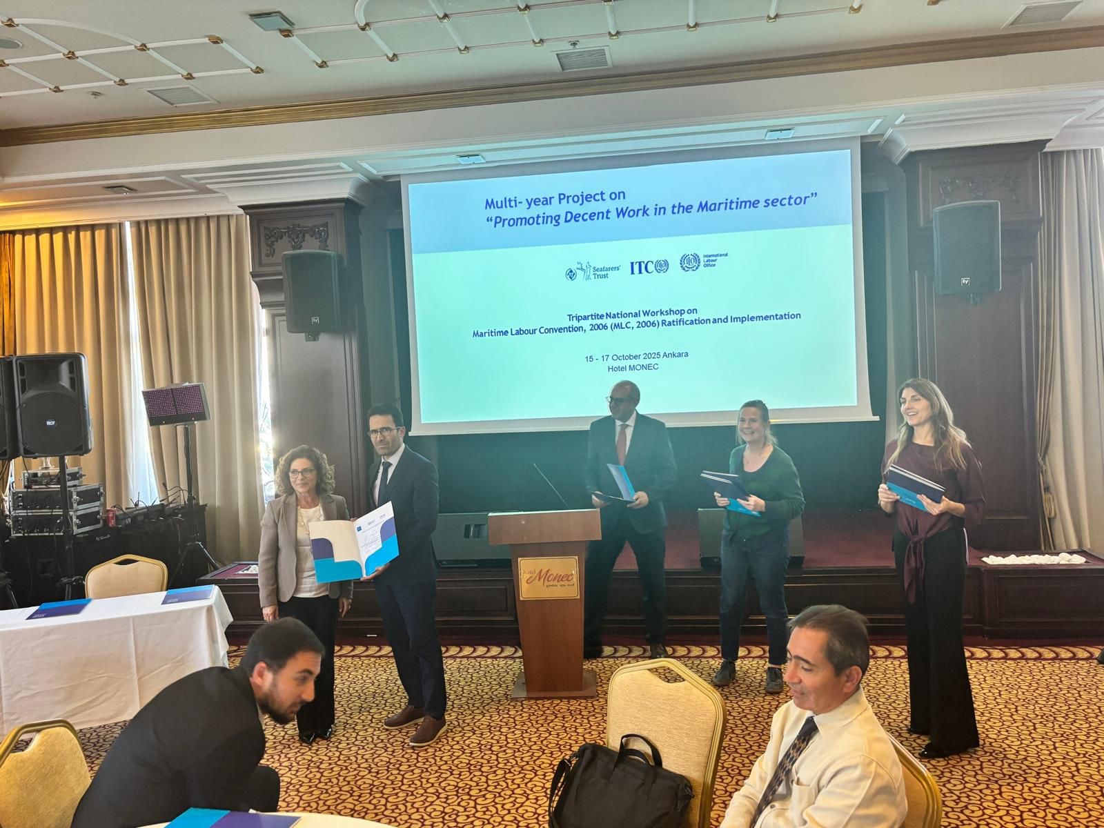 Genel Müdürlüğümüz “Denizcilik Çalışma Sözleşmesi (MLC, 2006)” Konulu Üçlü Ulusal Çalıştaya Katıldı