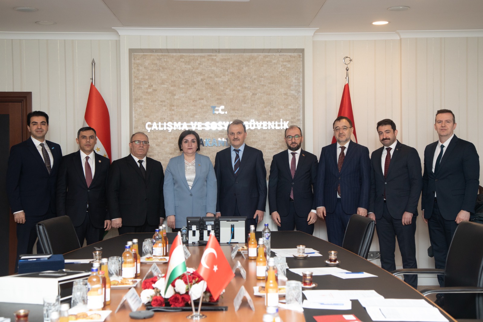 Türkiye-Tacikistan Arasında Sosyal Güvenlik, Sağlık ve İstihdam Alanlarında İş Birliği Görüşmesi Gerçekleştirildi