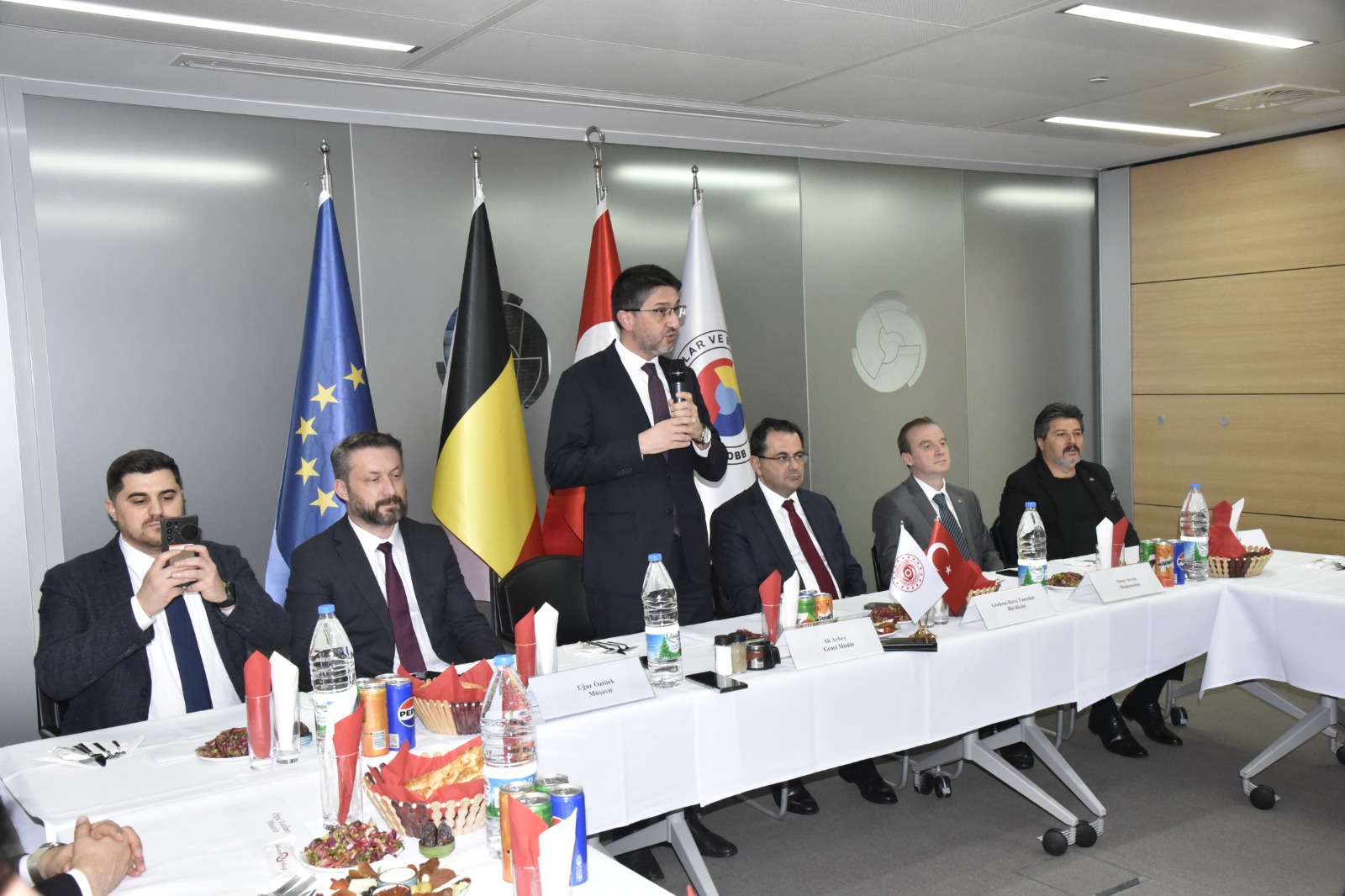 Genel Müdürümüz Ali Aybey, Belçika ziyareti kapsamında Brüksel Büyükelçimizi ziyaret etti .