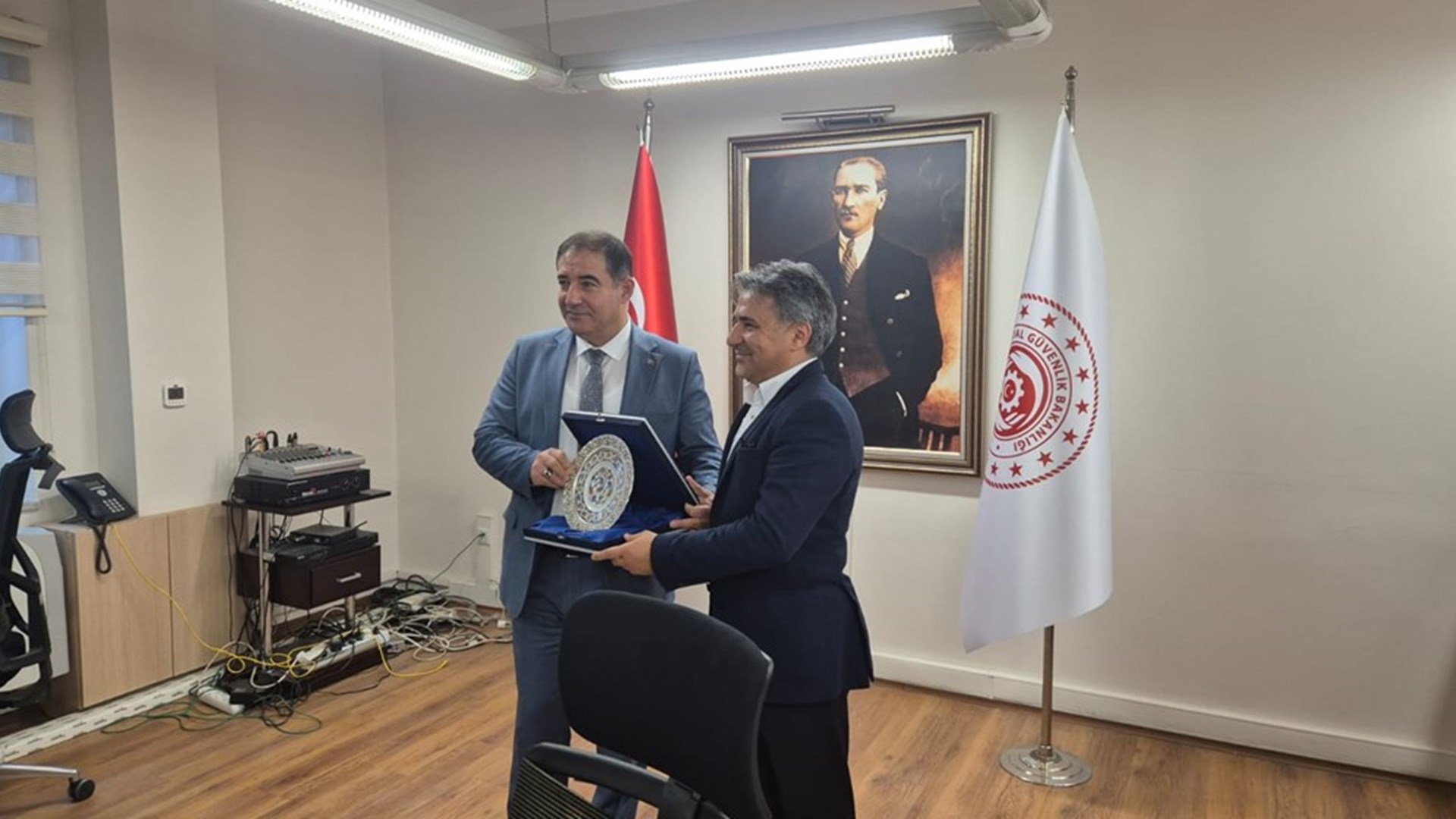 A training program titled “Migration Agenda and Trends across the Globe and in Türkiye; Migrant Worker and Workforce Mobility around the World; Workforce Mobility between Türkiye and European Countries and Agreements (From 1960 Onwards)” was organised for our experts and assistant experts by the Department of Training of our Directorate General.