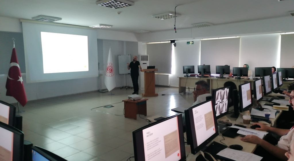 47. ILO Pnömokonyoz Radyografileri Uluslararası Sınıflandırma Okuyucu Eğitimini Tamamladık