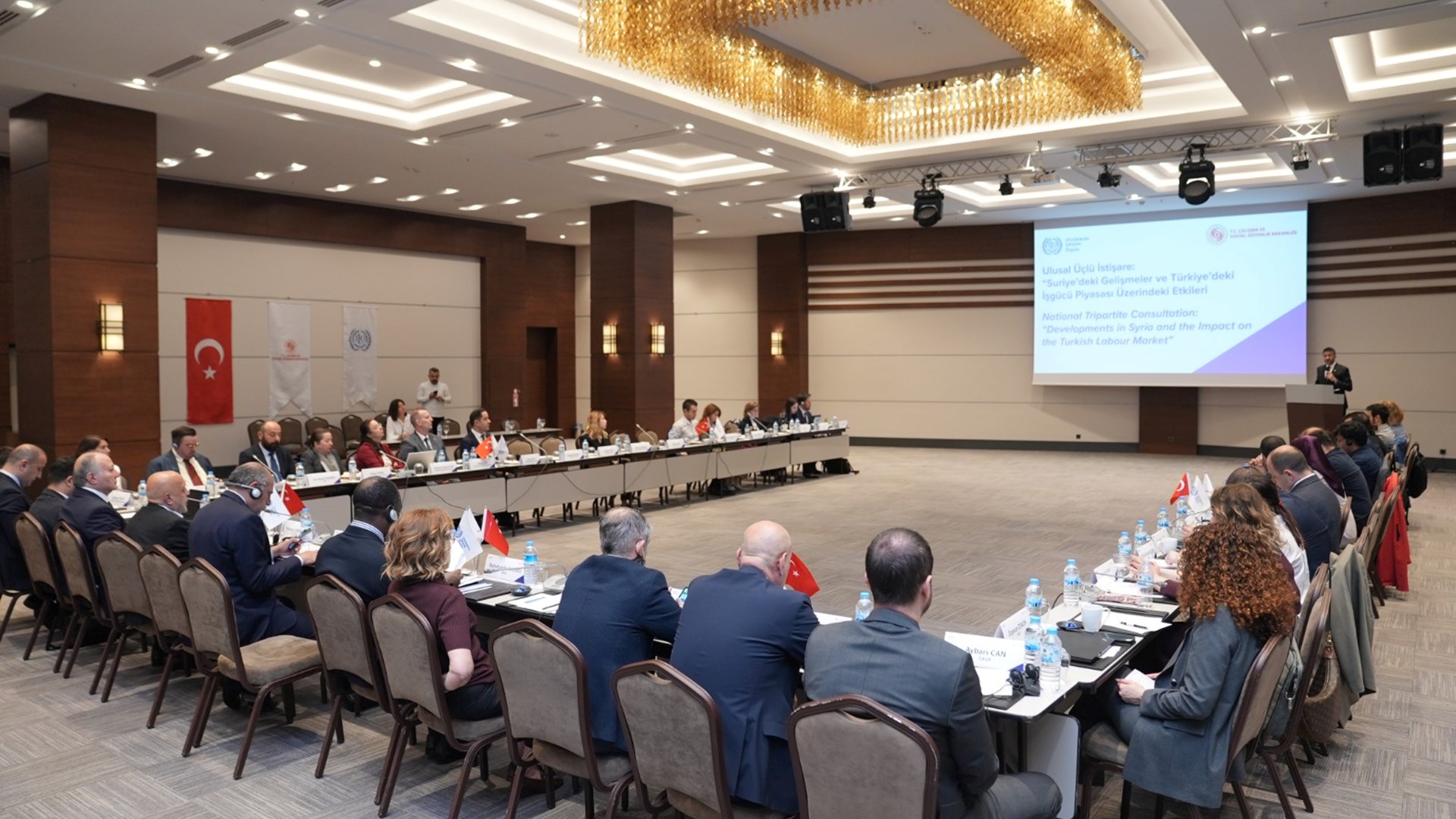 An event titled “National Tripartite Consultation: Developments in Syria and Their Impact on the Labour Market in Türkiye” was held in Ankara on 13 May 2025 under the coordination of the International Labour Organization (ILO) Office for Türkiye.