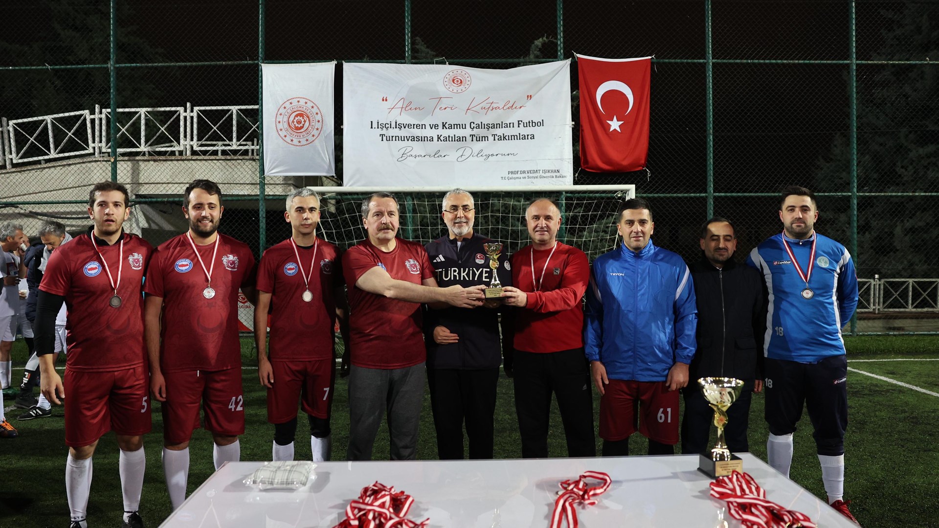 Çalışma Hayatının Paydaşları Futbol Turnuvasında Buluştu