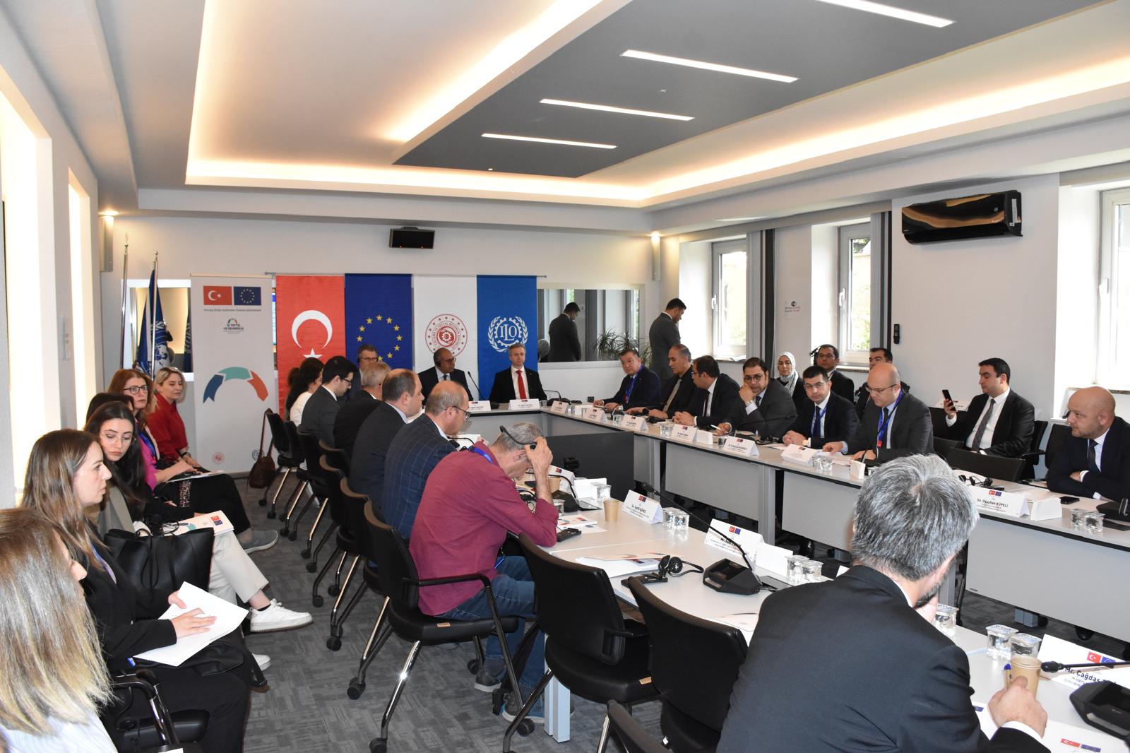 “İş Teftiş Rehberlik ve Sosyal Diyalog Yoluyla İşyeri Uyumunun Güçlendirilmesi” Projesi 2. Yönlendirme Komitesi Toplantısı Gerçekleştirildi