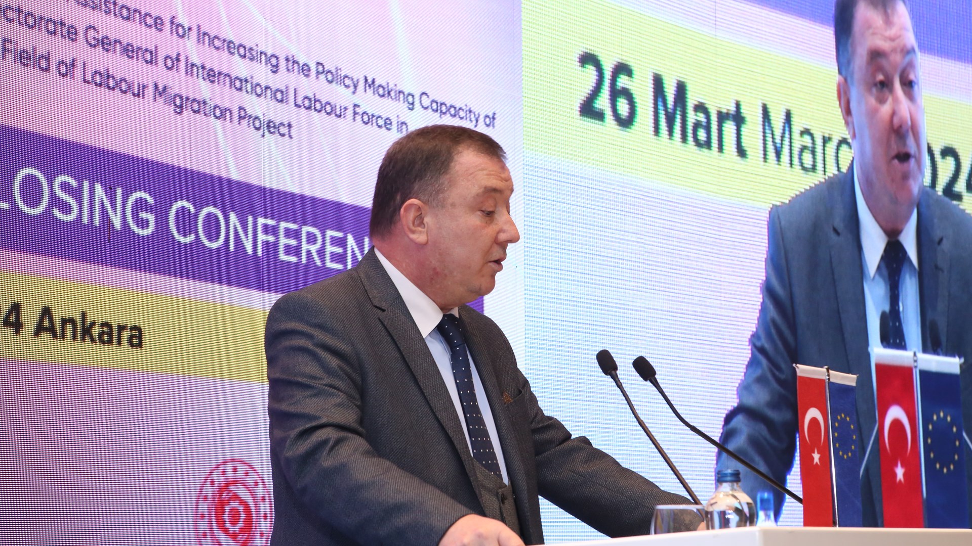 Genel Müdürlüğümüzün Operasyon Faydalanıcısı olduğu ve 36 ay süren “İşgücü Göçü Alanında Uluslararası İşgücü Genel Müdürlüğünün Politika Yapma Kapasitesinin Artırılması İçin Teknik Yardım Projesi”nin (Migration4Work) Kapanış Konferansı, 26 Mart 2024 tarihinde gerçekleştirilmiştir.
