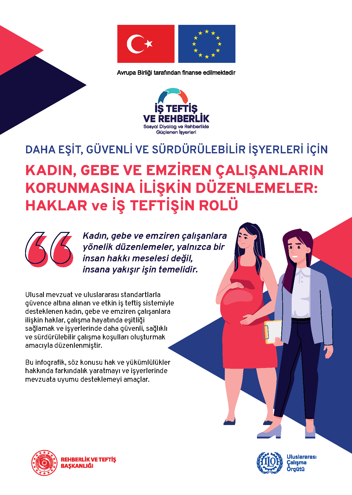 KADIN, GEBE VE EMZİREN ÇALIŞANLARIN KORUNMASINA İLİŞKİN DÜZENLEMELER: HAKLAR ve İŞ TEFTİŞİN ROLÜ