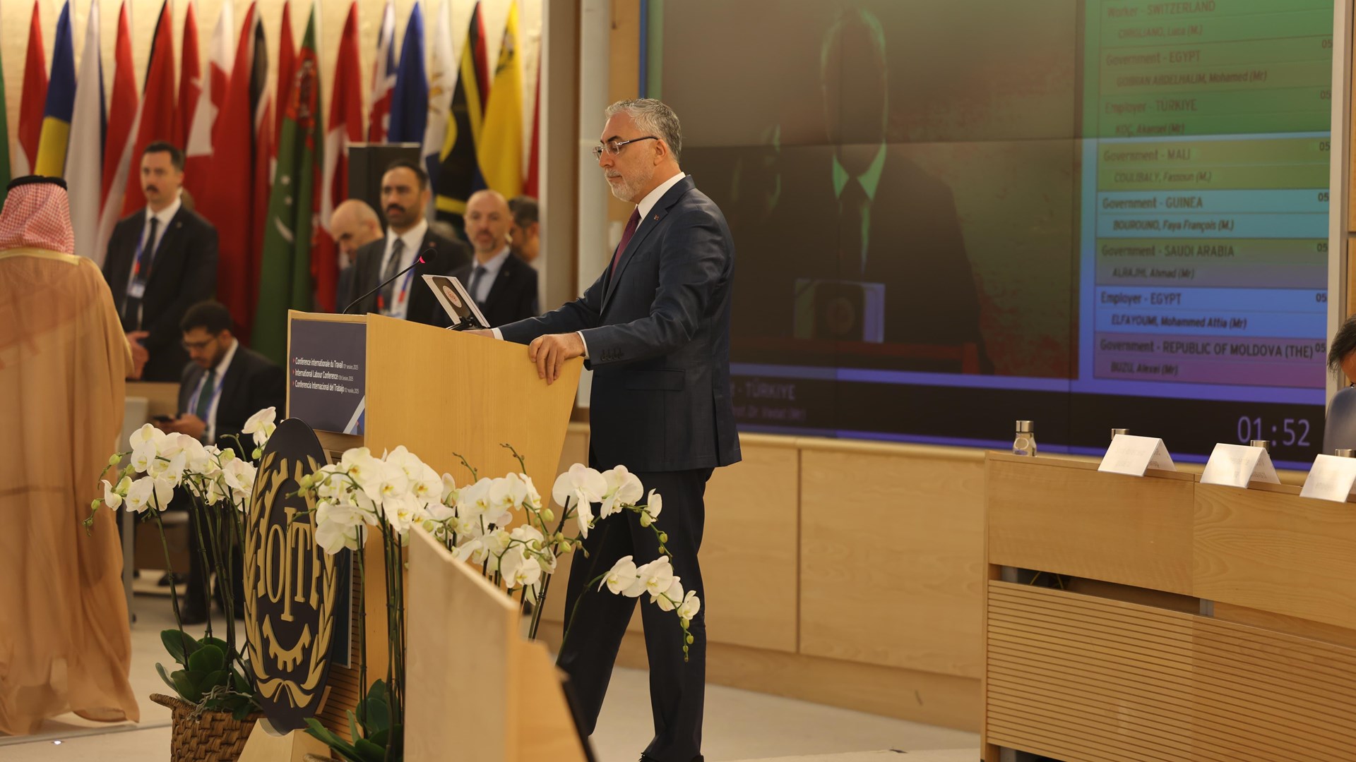 Bakan Işıkhan, ILO'nun 113. Uluslararası Çalışma Konferansı'nda Genel Kurul’a Hitap Etti