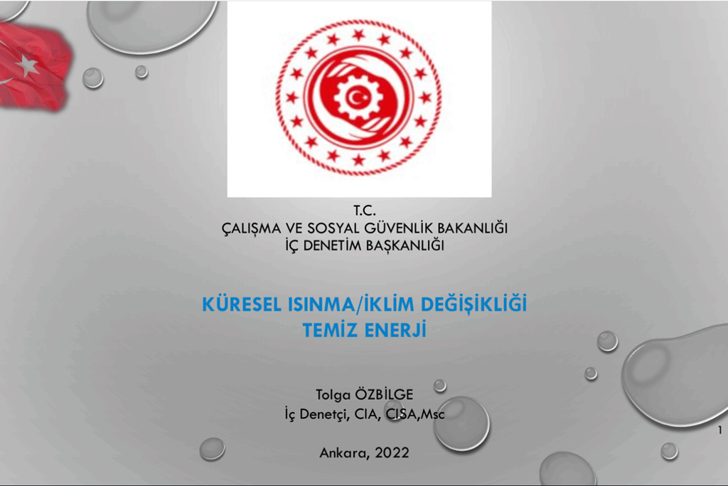 "İklim Değişikliği ve Temiz Enerji Eğitimi" gerçekleştirildi