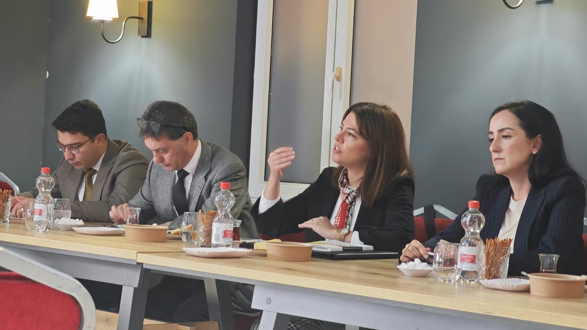 A coordination and briefing meeting was held by the Consulate General of Munich under the auspices of the Türkgücü Ingolstadt Sports Club with the participation of the heads and representatives of NGOs operating in the region.