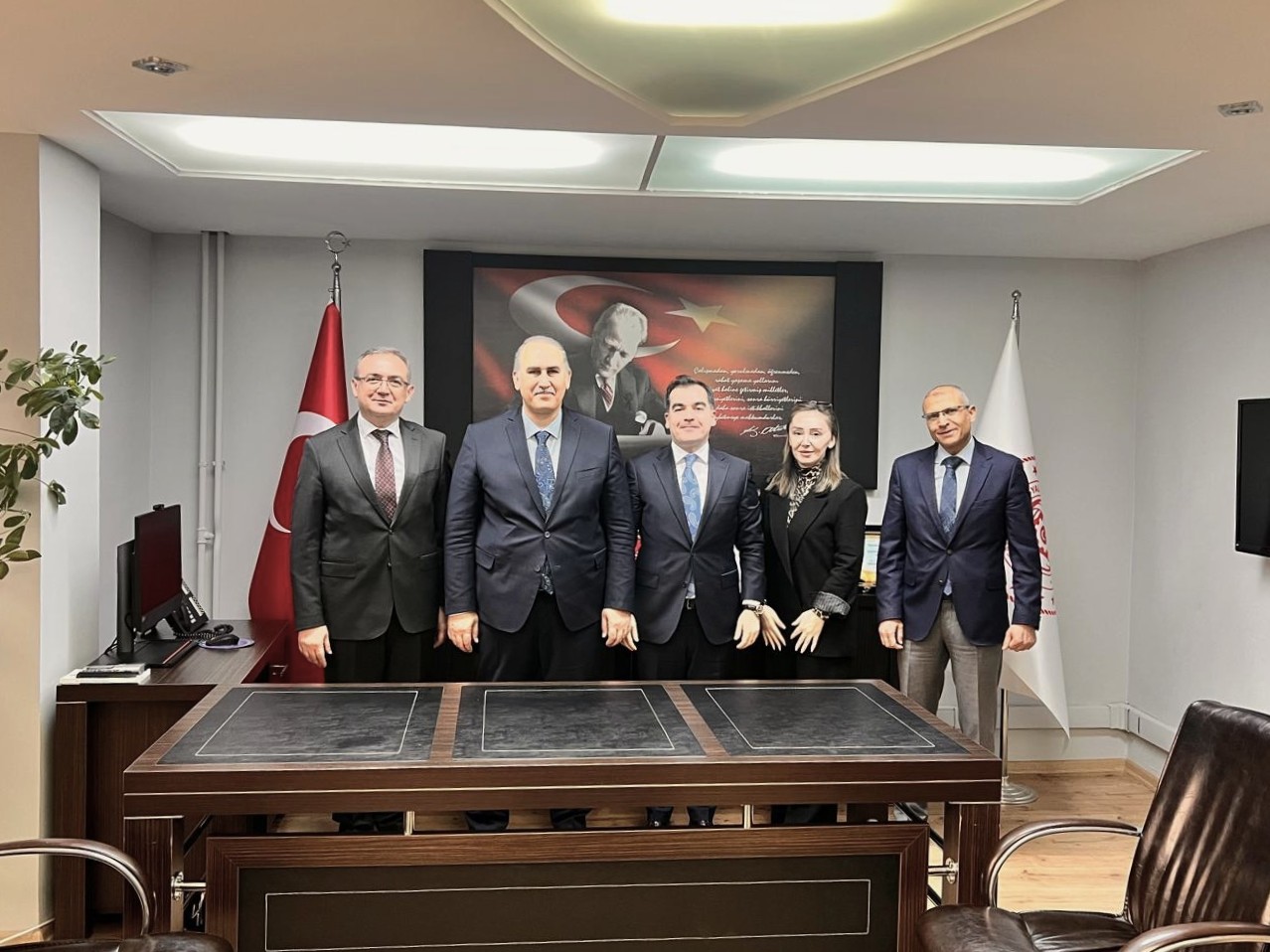 Bursa Rehberlik ve Teftiş Grup Başkanlığı Yöneticilerini Ziyaret