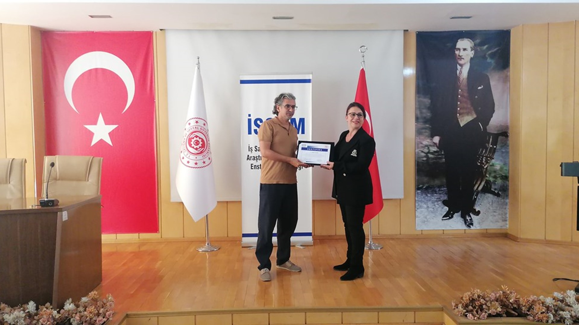 48. ILO Pnömokonyoz Radyografileri Uluslararası Sınıflandırma Okuyucu Eğitimini Tamamladık