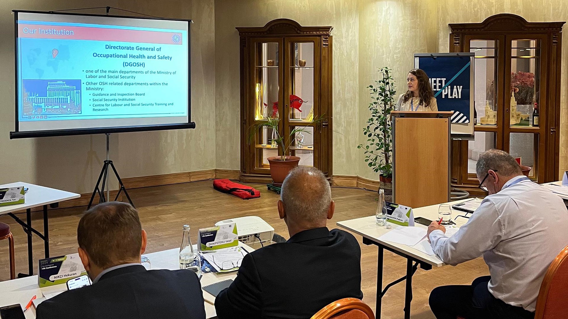 Avrupa İş Sağlığı ve Güvenliği Ajansı’nın Katılım Öncesi Yardım Aracı (IPA) Ülkeleri Konferansı’nda Çalışma Uzmanlarımız Ülkemizi Temsil Etti