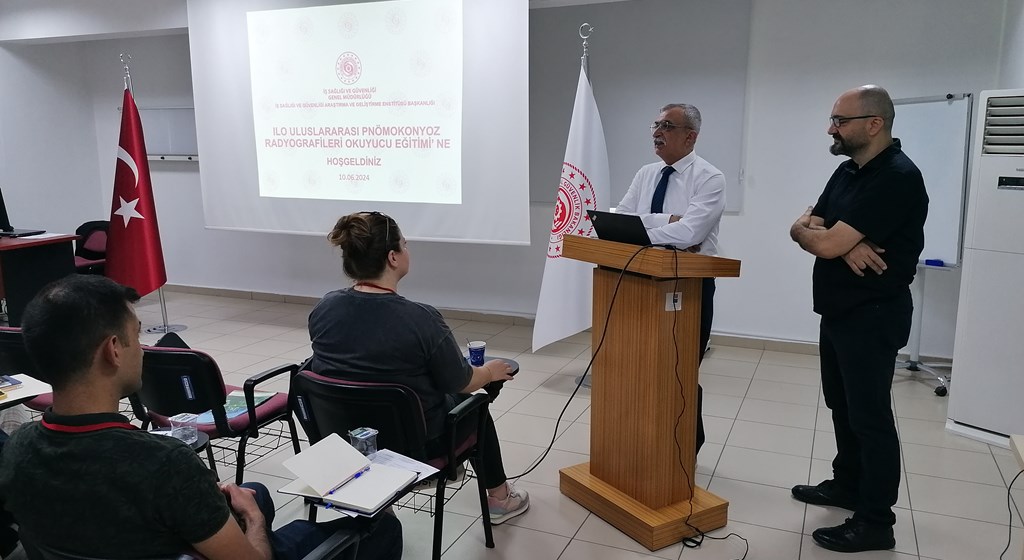 47. ILO Pnömokonyoz Radyografileri Uluslararası Sınıflandırma Okuyucu Eğitimini Tamamladık