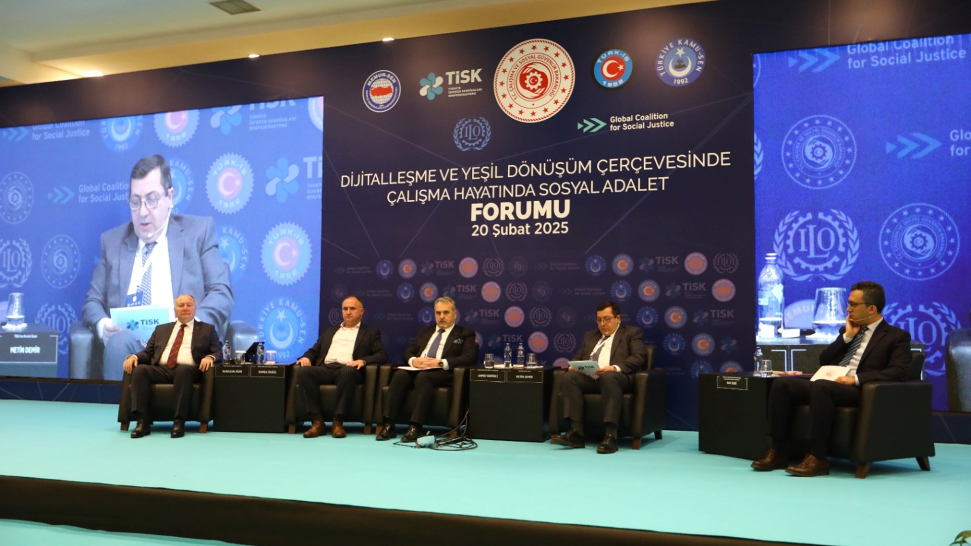 On the occasion of 20th February, World Social Justice Day, the "Forum on Social Justice in Working Life in the Framework of Digitalisation and Green Transformation" was held with broad participation, under the leadership of our Ministry and as part of the Global Social Justice Coalition.