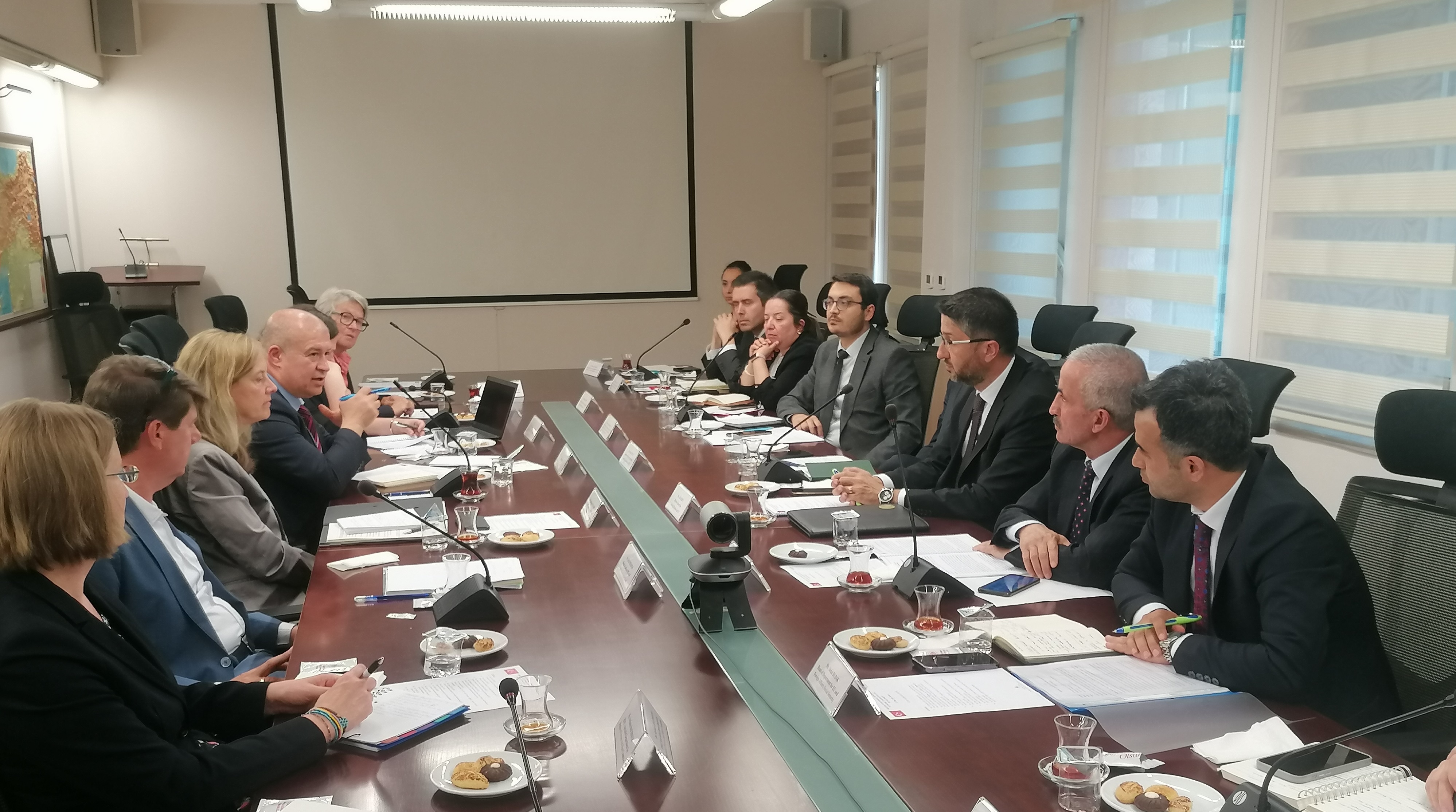 22 Mayıs 2025 tarihinde Almanya Federal Ekonomik İşbirliği ve Kalkınma Bakanlığı (BMZ) heyeti Bakanlığımızı ziyaret etti.