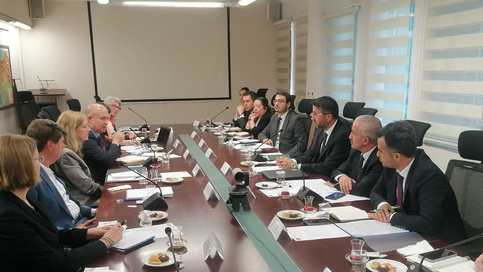 A delegation from the Federal Ministry of Economic Cooperation and Development (BMZ) visited our Ministry on 22 May 2025.